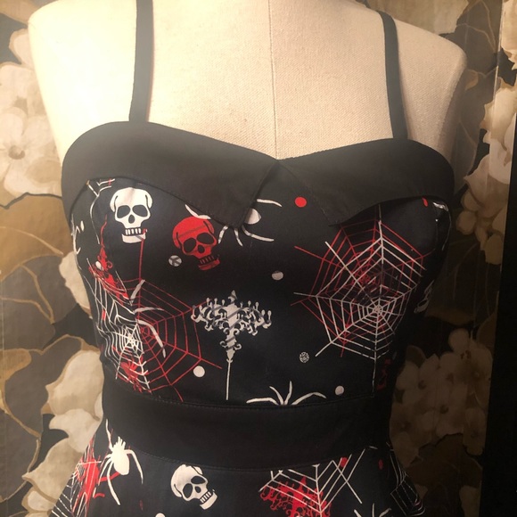 hell bunny printed mini dress - Picture 5 of 12